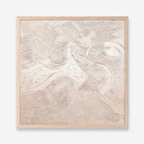 Metallic - Rose (Square) Art Print