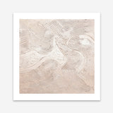Metallic - Rose (Square) Art Print