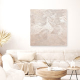 Metallic - Rose (Square) Canvas Print