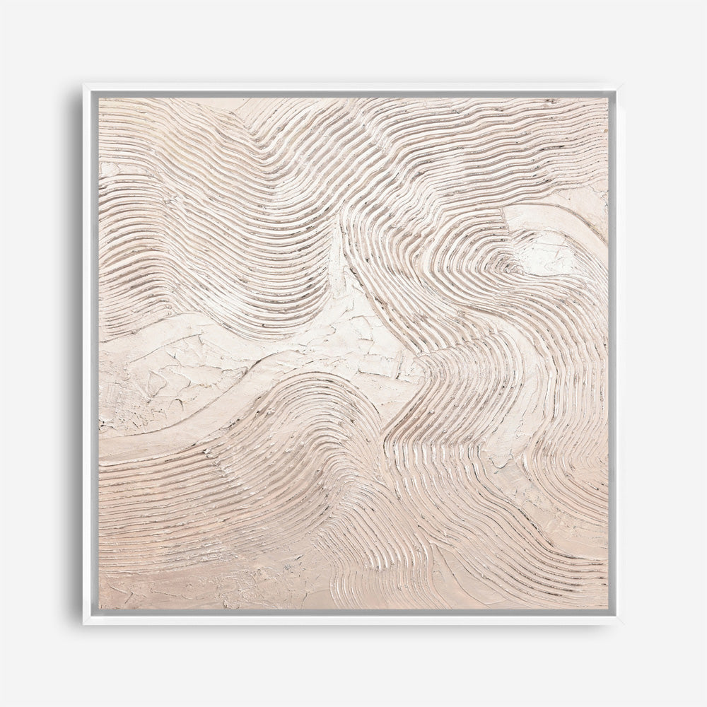 Metallic - Rose (Square) Canvas Print