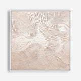 Metallic - Rose (Square) Canvas Print