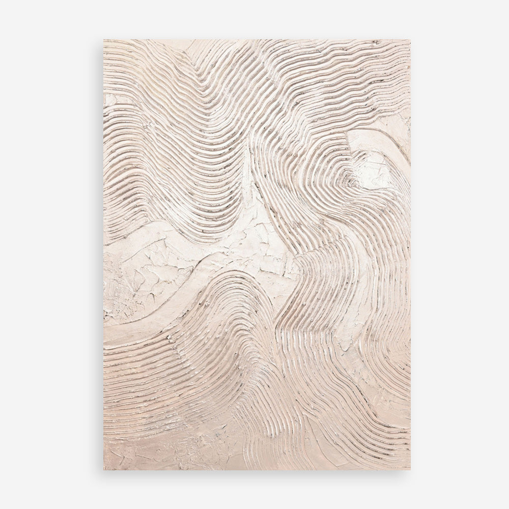 Metallic - Rose Art Print