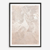 Metallic - Rose Art Print