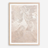 Metallic - Rose Art Print