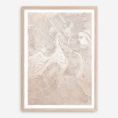 Metallic - Rose Art Print