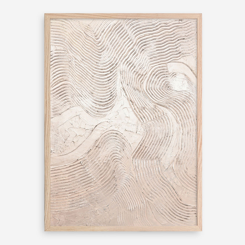 Metallic - Rose Art Print