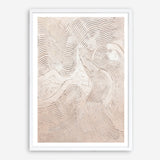 Metallic - Rose Art Print
