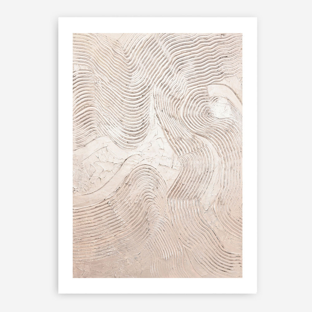 Metallic - Rose Art Print