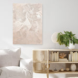 Metallic - Rose Canvas Print