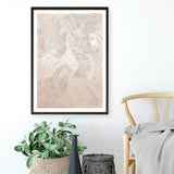 Metallic - Rose Art Print