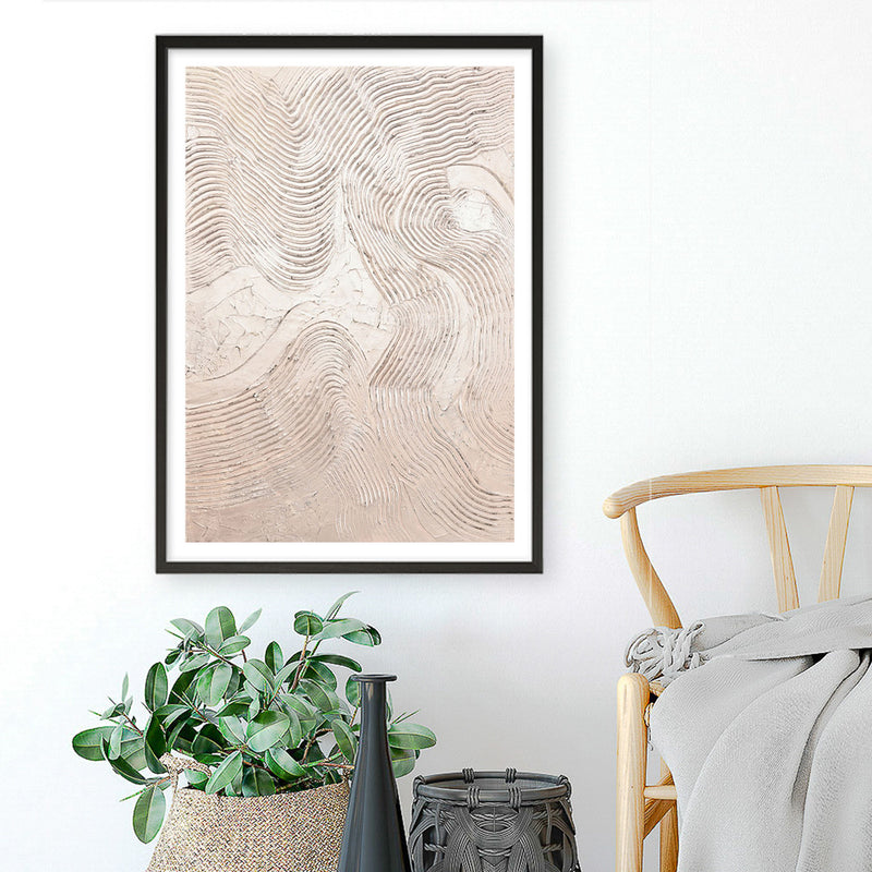 Metallic - Rose Art Print