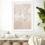 Metallic - Rose Art Print