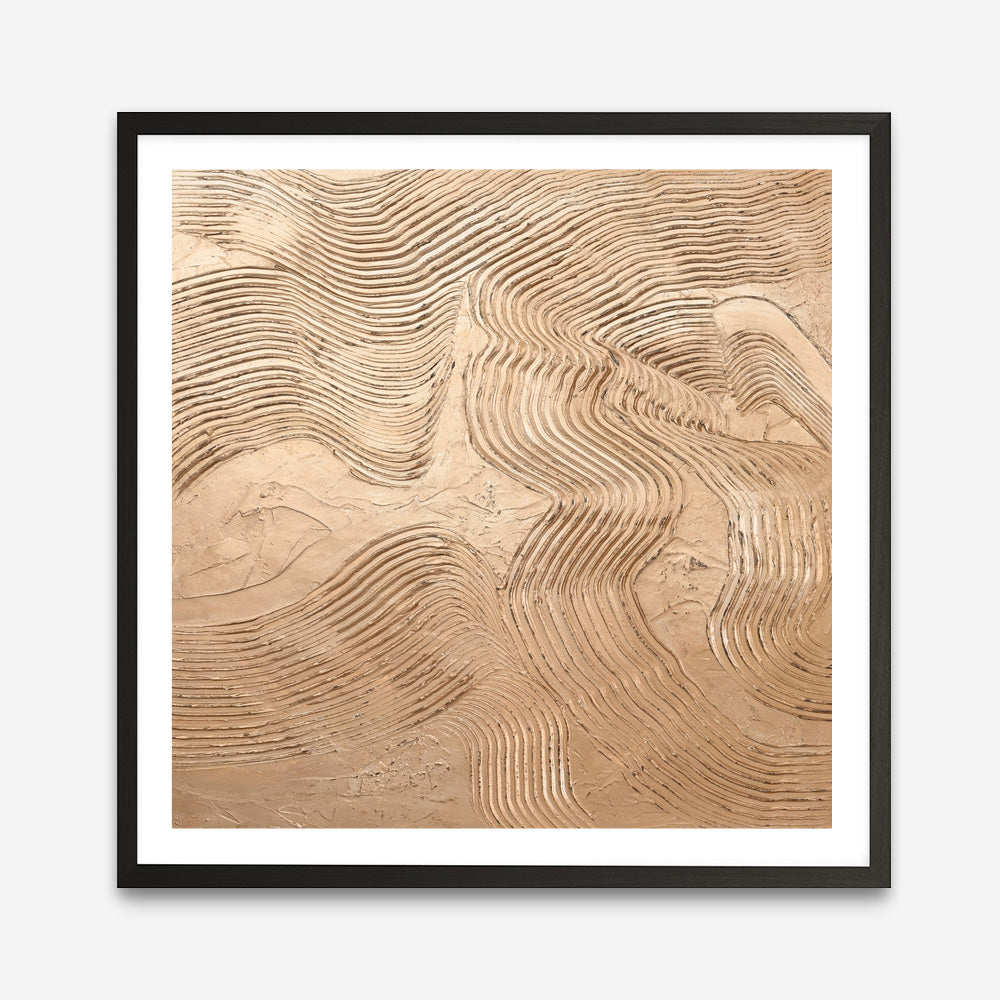 Metallic - Copper (Square) Art Print