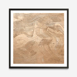 Metallic - Copper (Square) Art Print