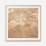 Metallic - Copper (Square) Art Print