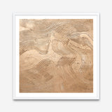Metallic - Copper (Square) Art Print