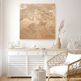 Metallic - Copper (Square) Canvas Print