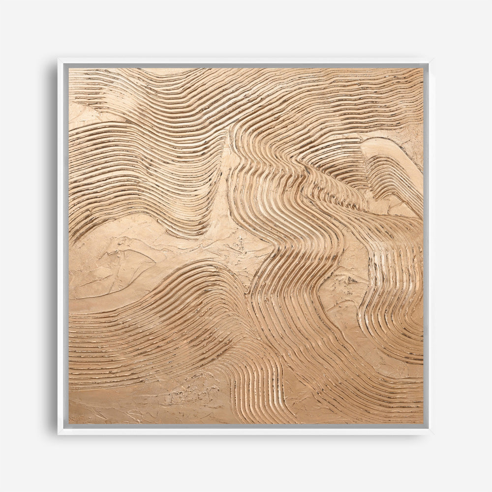 Metallic - Copper (Square) Canvas Print