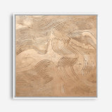 Metallic - Copper (Square) Canvas Print