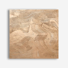 Metallic - Copper (Square) Canvas Print