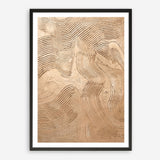 Metallic - Copper Art Print