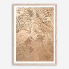 Metallic - Copper Art Print