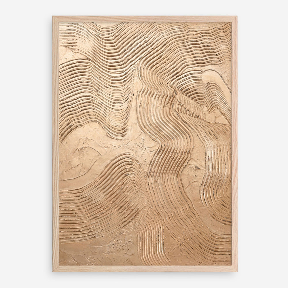 Metallic - Copper Art Print