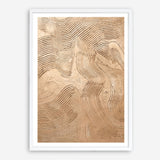 Metallic - Copper Art Print
