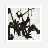 Playblack 1 (Square) Art Print