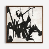 Playblack 1 (Square) Canvas Print