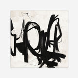 Playblack 2 (Square) Art Print