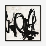 Playblack 2 (Square) Art Print