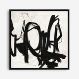 Playblack 2 (Square) Canvas Print