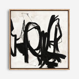 Playblack 2 (Square) Canvas Print