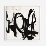 Playblack 2 (Square) Canvas Print