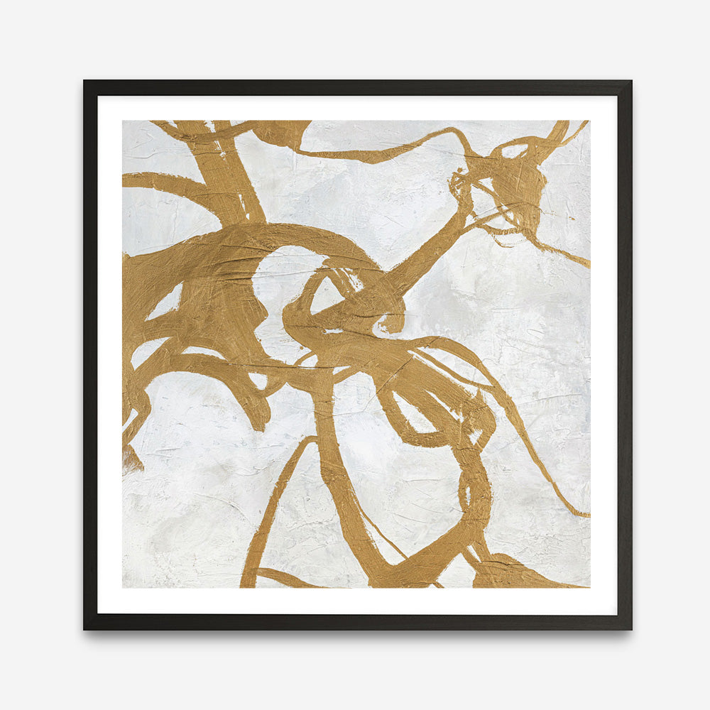 Goldplay (Square) Art Print