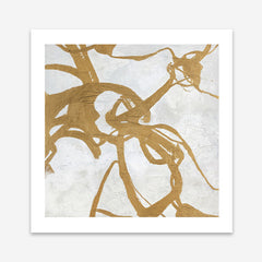 Goldplay (Square) Art Print