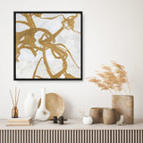 Goldplay (Square) Canvas Print