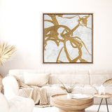Goldplay (Square) Canvas Print