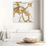 Goldplay (Square) Canvas Print