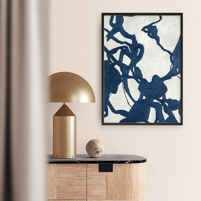 Blueplay Art Print