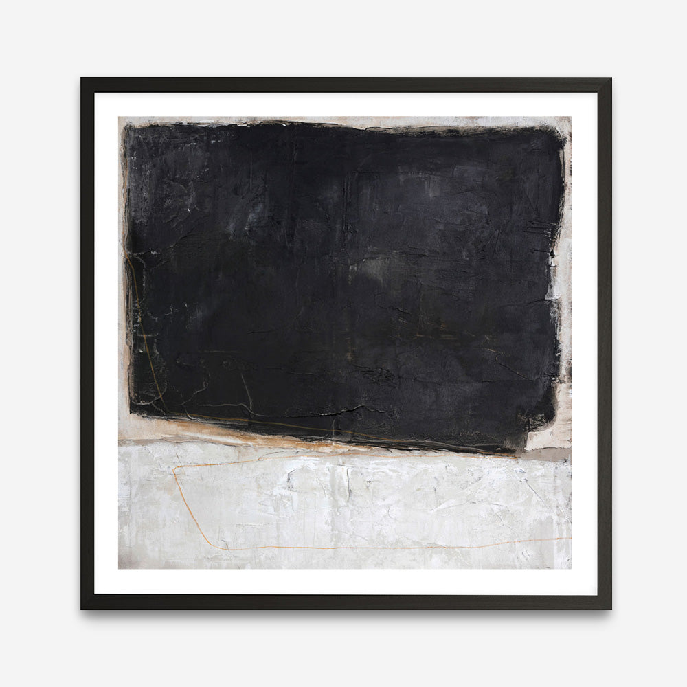 Blackout Variation (Square) Art Print