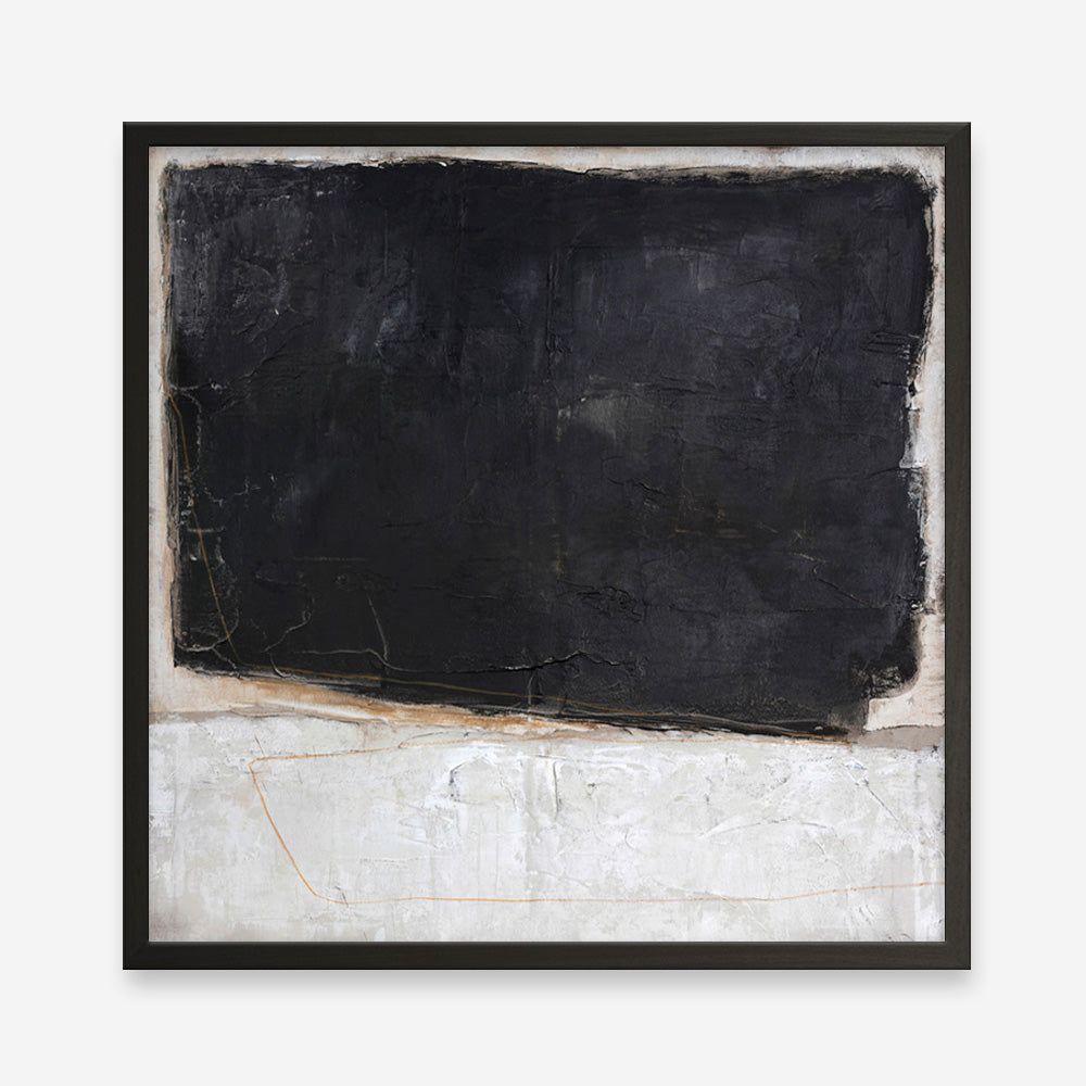 Blackout Variation (Square) Art Print