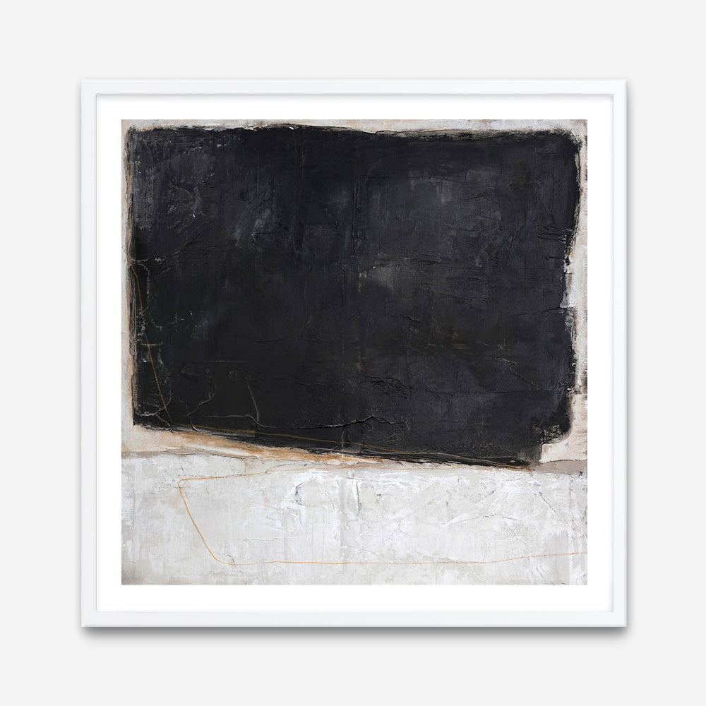 Blackout Variation (Square) Art Print