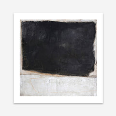Blackout Variation (Square) Art Print