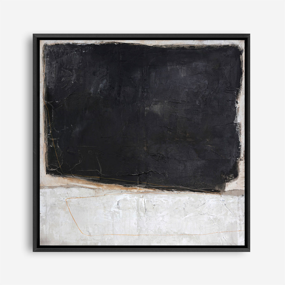 Blackout Variation (Square) Canvas Print