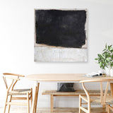 Blackout Variation (Square) Canvas Print