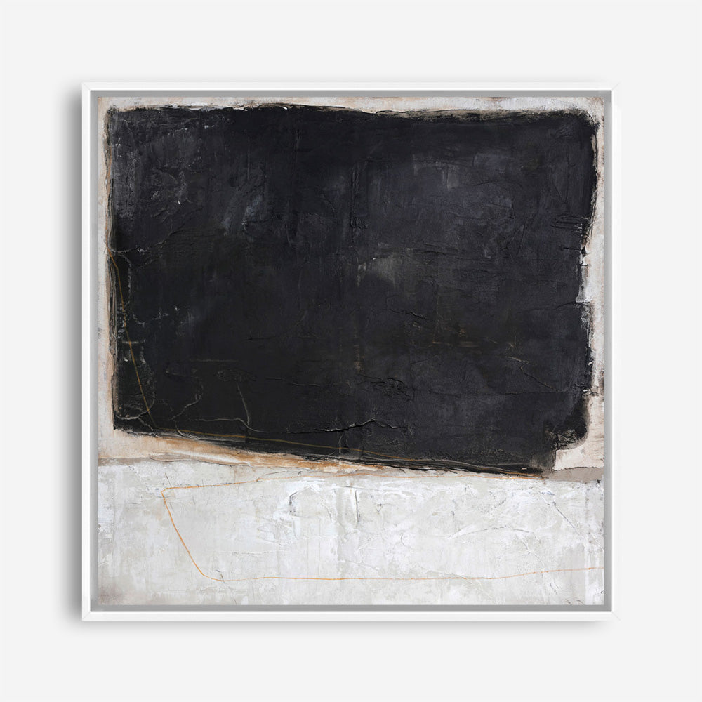 Blackout Variation (Square) Canvas Print