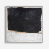 Blackout Variation (Square) Canvas Print