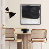 Blackout Variation (Square) Art Print